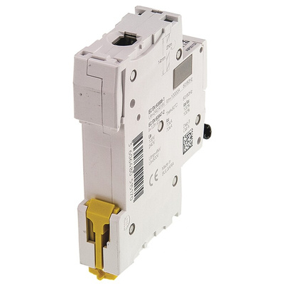 Schneider Electric Acti 9 iC60H MCB, 1P, 2A Curve D, 100 → 133V AC, 72V DC, 10 kA Breaking Capacity