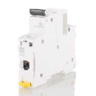 Schneider Electric Acti 9 iC60H MCB, 1P, 10A Curve D, 100 → 133V AC, 72V DC, 10 kA Breaking Capacity