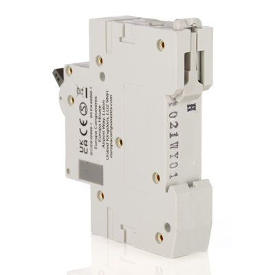 Europa EUC1P EUC MCB, 1P, 1A Curve C, 230V AC, 10 kA Breaking Capacity