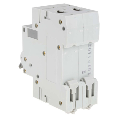 Europa EUC2P EUC MCB, 2P, 2A Curve C, 230V AC, 10 kA Breaking Capacity
