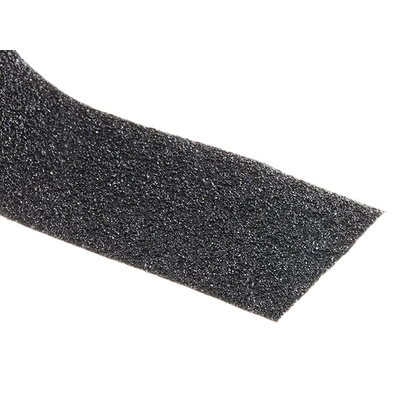 Tesa 60950 Black PVC 15m Adhesive Anti-slip Tape, 0.81mm Thickness