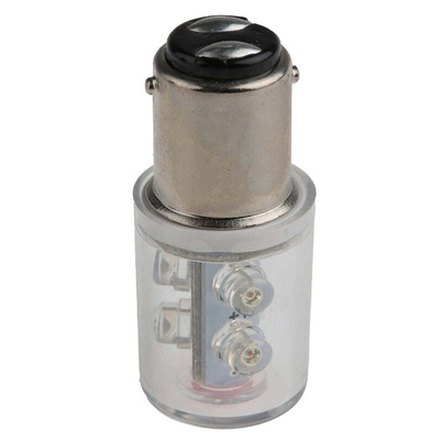 RS PRO LED Red, BA15d 24 V ac/dc