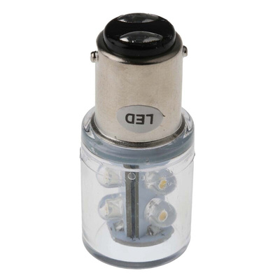 RS PRO White, BA15d 24 V ac/dc