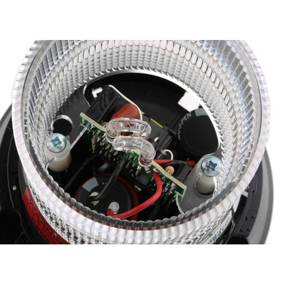 RS PRO Flashing Beacon, 10 → 30 V dc, Surface Mount, Xenon Bulb, IP56