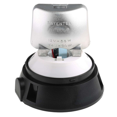 RS PRO Rotating Beacon, 12 V dc, 24 V dc, Surface Mount, Incandescent Bulb, IP56
