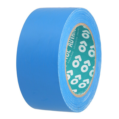 Advance Tapes AT8 Blue PVC 33m Lane Marking Tape, 0.14mm Thickness