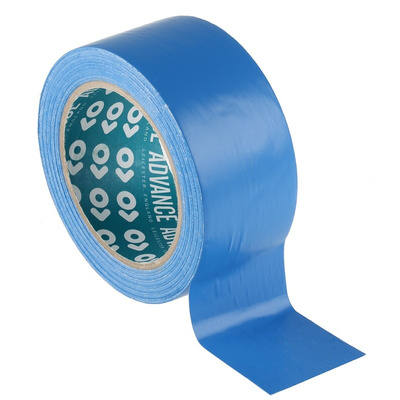 Advance Tapes AT8 Blue PVC 33m Lane Marking Tape, 0.14mm Thickness