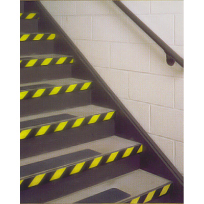 3M 5702 Black, Yellow Vinyl 33m Hazard Tape, 0.14mm Thickness