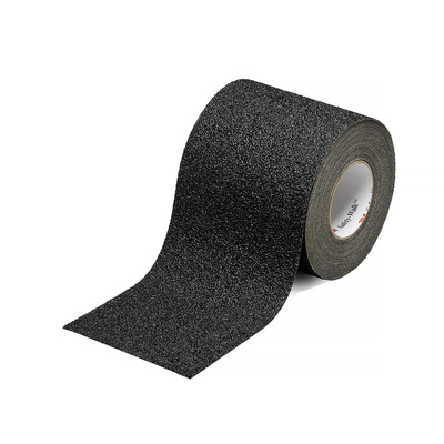 3M BADC Black PVC 20m Anti-slip Hazard Tape, 1.48mm Thickness