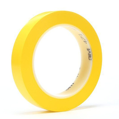 3M Scotch 471 Yellow Vinyl 33m Lane Marking Tape, 0.14mm Thickness