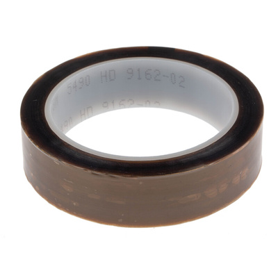 3M Scotch 5490 Brown PTFE Tape, 33m x 25mm x 0.09mm