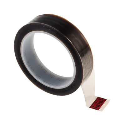 3M Scotch 5490 Brown PTFE Tape, 33m x 25mm x 0.09mm