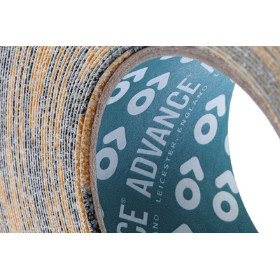 Advance Tapes Black/Yellow 18m Hazard Tape, 1mm Thickness