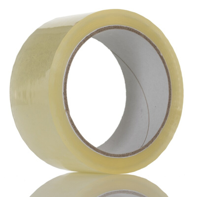 RS PRO Transparent Packing Tape, 66m x 48mm