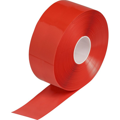 Brady Red Vinyl 30.48m Lane Marking Tape, 1.27mm Thickness