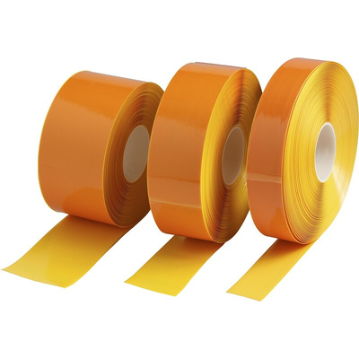 Brady Yellow Vinyl 30.48m Lane Marking Tape, 1.27mm Thickness
