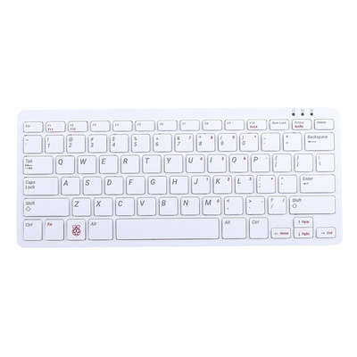 Raspberry Pi Keyboard, QWERTY (US) Red, White