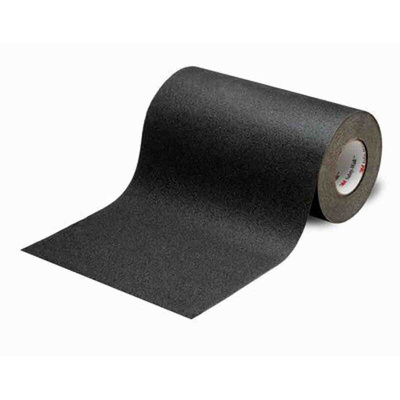 3M Black 18.3m Anti-slip Hazard Tape, 1.17mm Thickness
