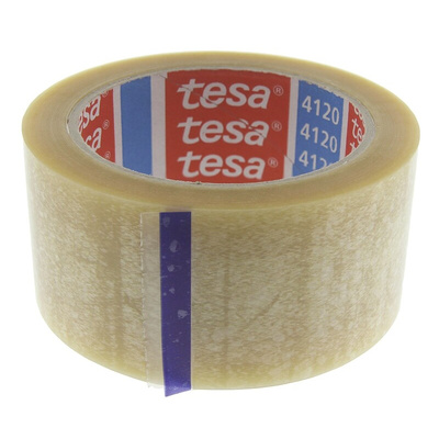 Tesa 4120 Transparent Packing Tape, 66m x 50mm