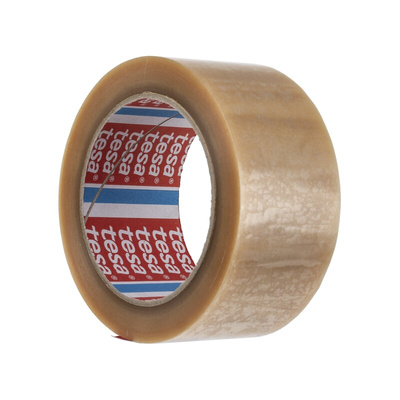 Tesa 4124 Transparent Packing Tape, 66m x 50mm