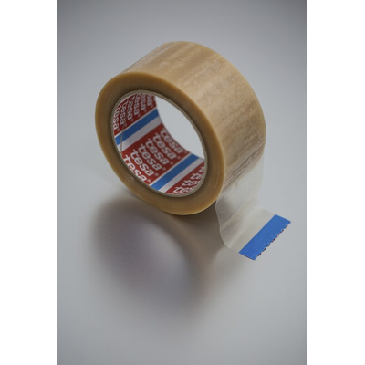 Tesa 4124 Transparent Packing Tape, 66m x 50mm