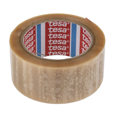 Tesa 4124 Transparent Packing Tape, 66m x 50mm