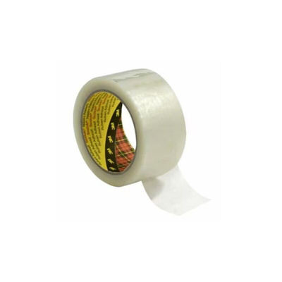 3M Scotch SCOTCH 371 Transparent Packing Tape, 100m x 50mm