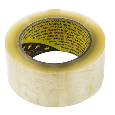 3M Scotch SCOTCH 371 Transparent Packing Tape, 100m x 50mm