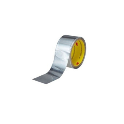 3M 425 Non-Conductive Aluminium Tape, 50mm x 10m