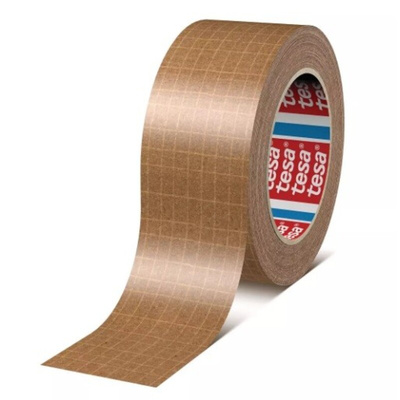 Tesa 60013 Brown Packing Tape, 25m x 50mm