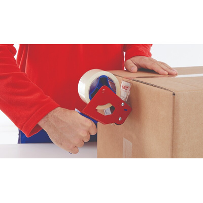 Tesa 64014 Transparent Packing Tape, 66m x 50mm