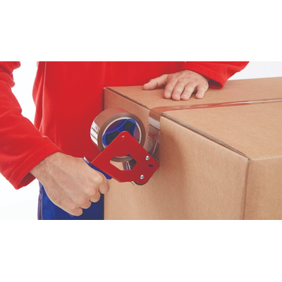 Tesa 64044 Transparent Packing Tape, 66m x 75mm