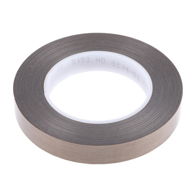 3M Scotch 5453 Brown PTFE Tape, 33m x 19.1mm x 0.21mm