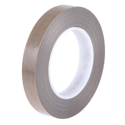 3M Scotch 5453 Brown PTFE Tape, 33m x 19.1mm x 0.21mm