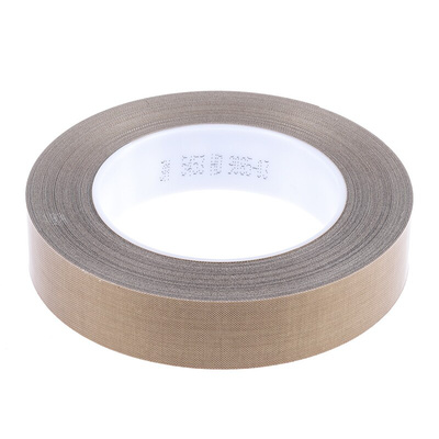 3M Scotch 5453 Brown PTFE Tape, 33m x 25mm x 0.21mm