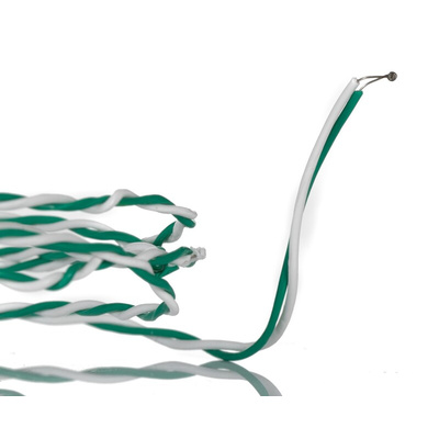 RS PRO Type K Thermocouple 1m Length, 1/0.2mm Diameter, -75°C → +250°C