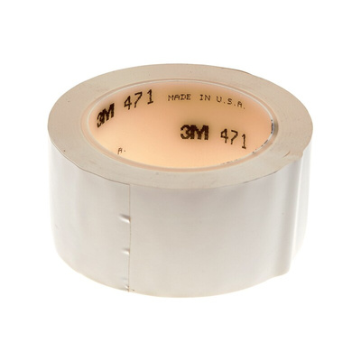 3M Scotch 764 White Vinyl 33m Lane Marking Tape, 0.13mm Thickness