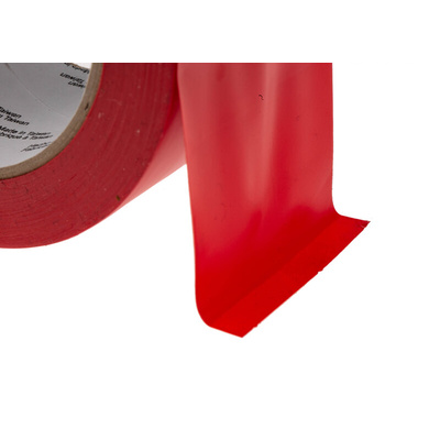 3M Scotch 764 Red Vinyl 33m Lane Marking Tape, 0.13mm Thickness