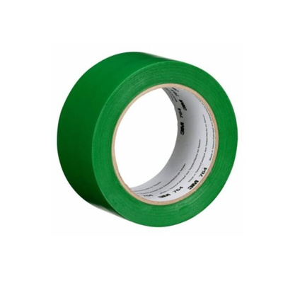 3M Scotch 764 Green Vinyl 33m Lane Marking Tape, 0.13mm Thickness