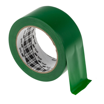 3M Scotch 764 Green Vinyl 33m Lane Marking Tape, 0.13mm Thickness