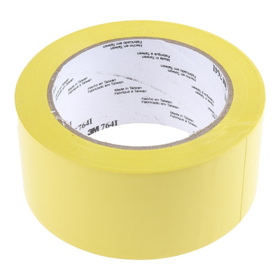 3M Scotch 764 Yellow Vinyl 33m Lane Marking Tape, 0.13mm Thickness