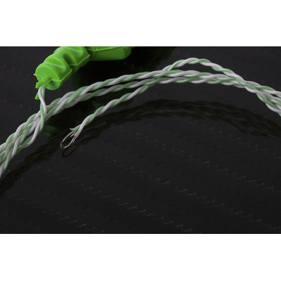 RS PRO Type K Thermocouple 1m Length, 0.2mm Diameter, -50°C → +250°C
