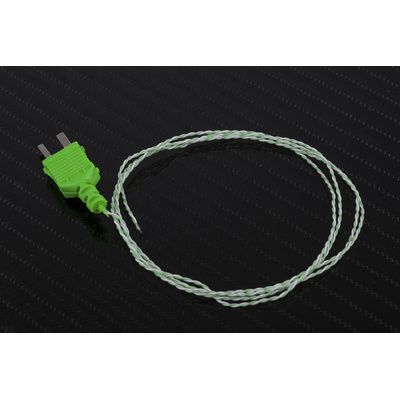 RS PRO Type K Thermocouple 1m Length, 0.2mm Diameter, -50°C → +250°C