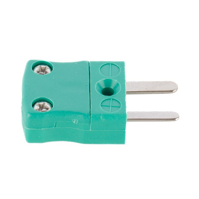 RS PRO In-Line Thermocouple Connector for Use with Type K Thermocouple, Miniature Size, 4mm Probe, IEC Standard