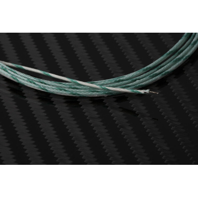 RS PRO Type K Thermocouple 2m Length, 0.3mm Diameter → +600°C