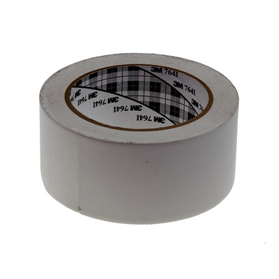 3M Scotch 471 White Vinyl 33m Lane Marking Tape, 0.14mm Thickness