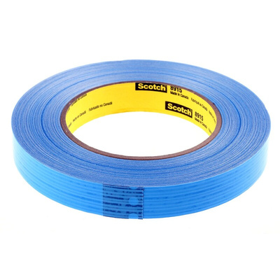 3M SCOTCH 8915 Blue Transparent Packing Tape, 55m x 18mm