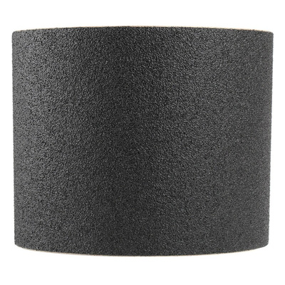 RS PRO Black Polyethylene 18.3m Hazard Tape, 0.05mm Thickness