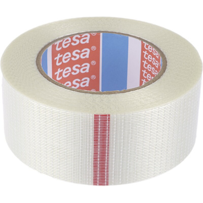 Tesa 4591 Transparent Strapping Tape, 50m x 50mm