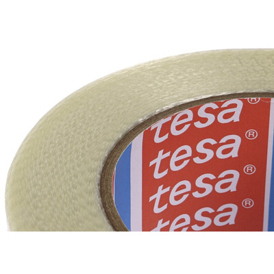 Tesa 4591 Transparent Strapping Tape, 50m x 50mm